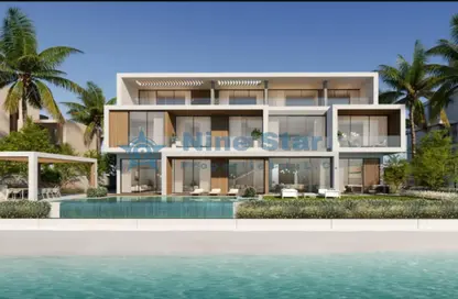 Villa - 6 Bedrooms - 7 Bathrooms for sale in Palm Jebel Ali Frond M - Palm Jebel Ali - Dubai