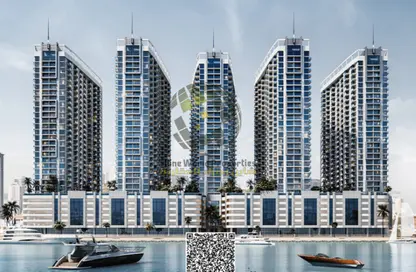 Apartment - 2 Bedrooms - 3 Bathrooms for sale in Ajman Creek Towers - Al Rashidiya 1 - Al Rashidiya - Ajman