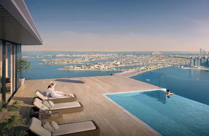 Apartment - 1 Bedroom - 1 Bathroom for sale in Seapoint Tower 2 - Seapoint - EMAAR Beachfront - Dubai Harbour - Dubai