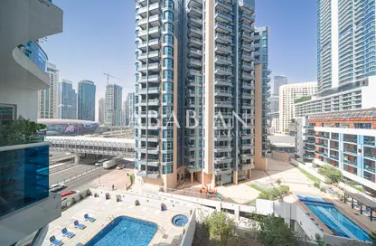 Apartment - Studio - 1 Bathroom for sale in Cascades Tower - Dubai Marina - Dubai