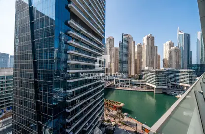 Apartment - 1 Bedroom - 2 Bathrooms for sale in Silverene Tower B - Silverene - Dubai Marina - Dubai Apartment - 1 Bedroom - 2 Bathrooms for sale in Silverene Tower B - Silverene - Dubai Marina - Dubai