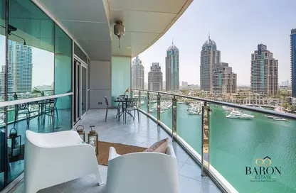 Apartment - 1 Bedroom - 2 Bathrooms for rent in Marina Terrace - Dubai Marina - Dubai