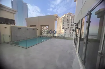 Penthouse - 4 Bedrooms - 6 Bathrooms for rent in Sadaf 2 - Sadaf - Jumeirah Beach Residence - Dubai