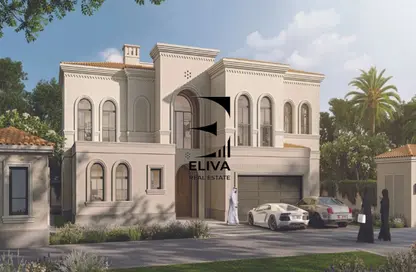 Villa - 5 Bedrooms - 6 Bathrooms for sale in Bloom Living - Zayed City (Khalifa City C) - Khalifa City - Abu Dhabi
