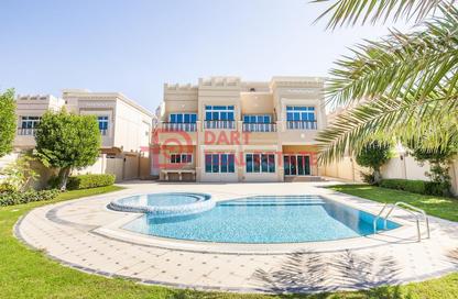 Villa - 5 Bedrooms - 6 Bathrooms for rent in Al Khaleej Al Arabi Street - Al Bateen - Abu Dhabi