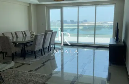 Apartment - 3 Bedrooms - 4 Bathrooms for rent in Jamam Residence - Al Raha Beach - Abu Dhabi