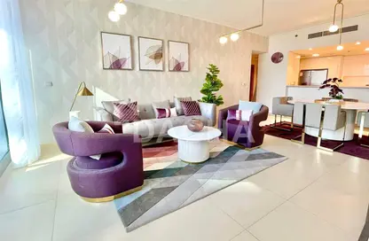 Apartment - 2 Bedrooms - 2 Bathrooms for rent in Burj Vista 2 - Burj Vista - Downtown Dubai - Dubai