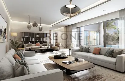 Living Room image for: Villa - 4 Bedrooms - 5 Bathrooms for sale in Sobha Reserve - Wadi Al Safa 2 - Dubai, Image 1