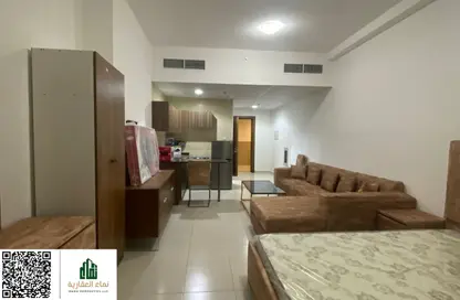Apartment - Studio - 1 Bathroom for rent in Al Helio 1 - Al Helio - Ajman