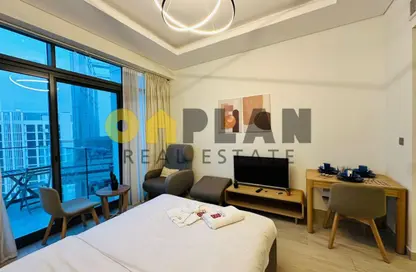 Apartment - Studio - 1 Bathroom for rent in Farhad Azizi Residence - Al Jaddaf - Dubai