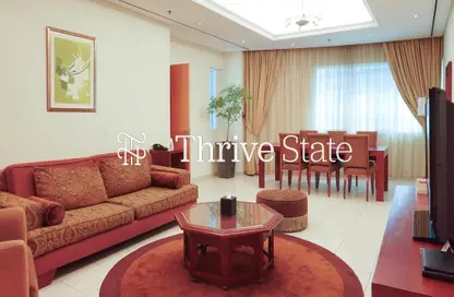 Apartment - 2 Bedrooms - 4 Bathrooms for rent in Tamani Marina Hotel and Hotel Apartment - Dubai Marina - Dubai