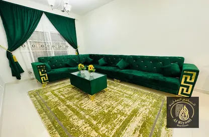شقة - 2 غرف نوم - 2 حمامات للايجار في برج الكورنيش - طريق كورنيش عجمان - عجمان