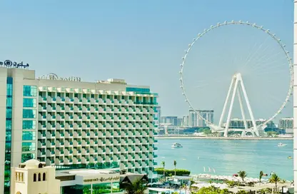 Apartment - 2 Bedrooms - 3 Bathrooms for rent in Al Fattan Marine Tower - Al Fattan Marine Towers - Jumeirah Beach Residence - Dubai
