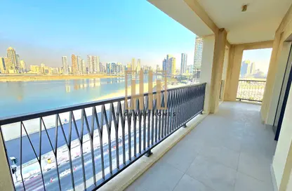 Apartment - 3 Bedrooms - 4 Bathrooms for rent in Cyan Beach Residence - Maryam Beach Residence - Maryam Island - Sharjah