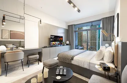 Apartment - Studio - 1 Bathroom for rent in MAG 318 - Business Bay - Dubai