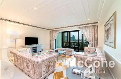 Living Room image for: Apartment - 3 Bedrooms - 4 Bathrooms for sale in Palazzo Versace - Culture Village - Dubai, Image 1
