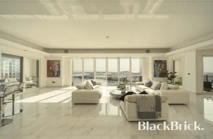 Apartment - 3 Bedrooms - 4 Bathrooms for rent in Marina Residences 1 - Marina Residences - Palm Jumeirah - Dubai