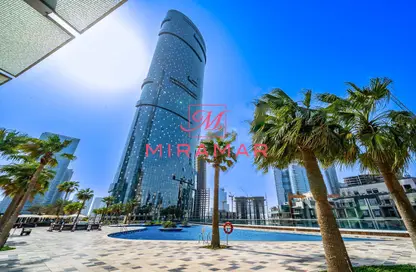 Apartment - 3 Bedrooms - 4 Bathrooms for rent in Sun Tower - Shams Abu Dhabi - Al Reem Island - Abu Dhabi