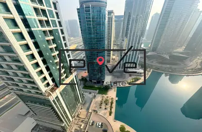شقة - 1 حمام للايجار في ليك فيو - (JLT) مجمع B - أبراج بحيرة الجميرا - دبي