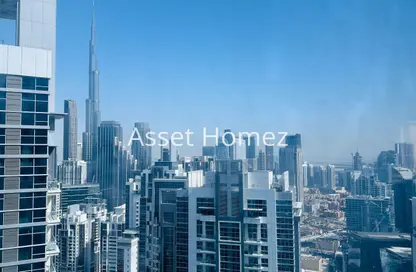 Office Space - Studio - 4 Bathrooms for rent in The Bay Gate - Business Bay - Dubai