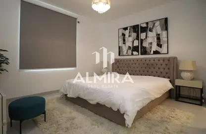 Room / Bedroom image for: Apartment - 1 Bedroom - 2 Bathrooms for rent in Parkside Residence - Shams Abu Dhabi - Al Reem Island - Abu Dhabi, Image 1