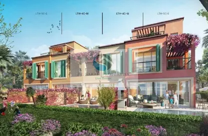 Townhouse - 4 Bedrooms - 3 Bathrooms for sale in Nice - Damac Lagoons - Dubai