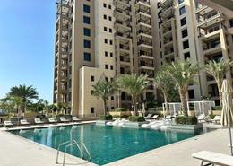 Pool image for: Apartment - 1 bedroom - 1 bathroom for rent in Asayel - Madinat Jumeirah Living - Umm Suqeim - Dubai, Image 1