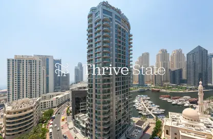 Apartment - 1 Bedroom - 2 Bathrooms for sale in Escan Tower - Dubai Marina - Dubai