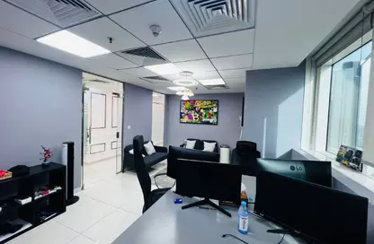 Business Centre - Studio - 4 Bathrooms for rent in Aspin Tower - Sheikh Zayed Road - Dubai