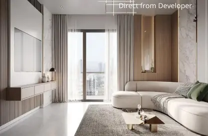 Apartment - 2 Bedrooms - 2 Bathrooms for sale in Binghatti Amberhall - Jumeirah Village Circle - Dubai