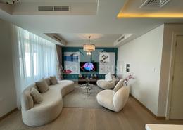 Living Room image for: Townhouse - 3 bedrooms - 3 bathrooms for rent in Just Cavalli Villas - Aquilegia - Damac Hills 2 - Dubai, Image 1