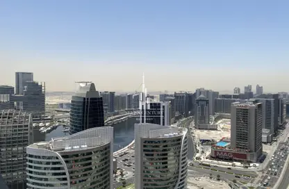 شقة - غرفة نوم - 2 حمامات للايجار في برج أبر كريست - دبي وسط المدينة - دبي