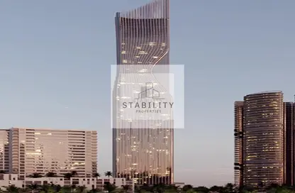 Apartment - 1 Bedroom - 2 Bathrooms for sale in Tiger Sky Tower - Business Bay - Dubai