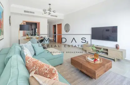 Apartment - 1 Bedroom - 2 Bathrooms for rent in MAG 218 - Dubai Marina - Dubai