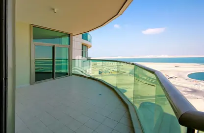 Apartment - 1 Bedroom - 3 Bathrooms for rent in Beach Towers - Shams Abu Dhabi - Al Reem Island - Abu Dhabi