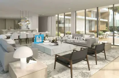 Living / Dining Room image for: Apartment - 3 Bedrooms - 4 Bathrooms for sale in Reem Hills - Najmat Abu Dhabi - Al Reem Island - Abu Dhabi, Image 1