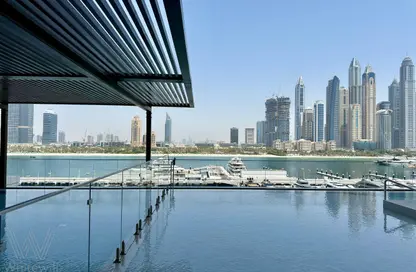 Apartment - 1 Bedroom - 2 Bathrooms for rent in Palace Beach Residence - EMAAR Beachfront - Dubai Harbour - Dubai