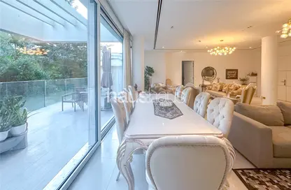 Living / Dining Room image for: Apartment - 3 Bedrooms - 4 Bathrooms for sale in Ashjar - Al Barari - Dubai, Image 1
