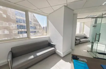 Office Space - Studio - 1 Bathroom for rent in Blue Tower - Sheikh Zayed Road - Dubai