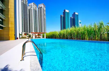 Apartment - 2 Bedrooms - 4 Bathrooms for rent in Ocean Terrace - Marina Square - Al Reem Island - Abu Dhabi
