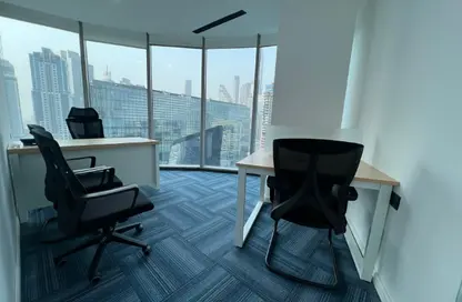Office Space - Studio - 1 Bathroom for rent in The Binary Tower - Business Bay - Dubai