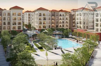 Apartment - 1 Bedroom - 2 Bathrooms for sale in Bloom Living - Zayed City (Khalifa City C) - Khalifa City - Abu Dhabi