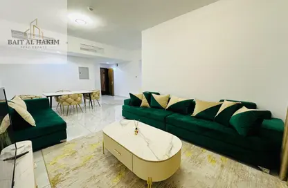 Apartment - 2 Bedrooms - 2 Bathrooms for rent in Al Naemiya Tower 2 - Al Naemiya Towers - Al Nuaimiya - Ajman