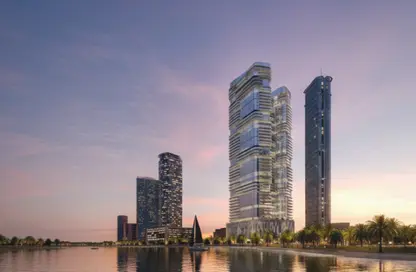 Apartment - 3 Bedrooms - 5 Bathrooms for sale in Al Mamzar Plaza - Al Taawun Street - Al Taawun - Sharjah