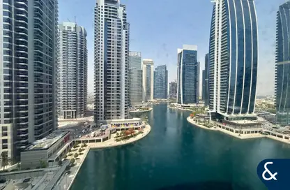 شقة - 2 غرف نوم - 2 حمامات للايجار في برج ماج214 - (JLT) مجمع R - أبراج بحيرة الجميرا - دبي