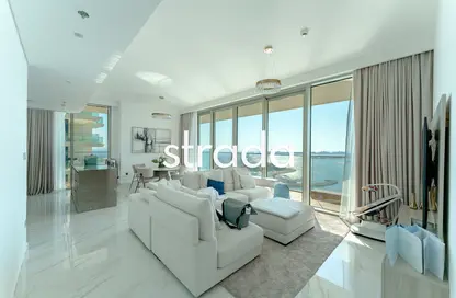 Apartment - 2 Bedrooms - 2 Bathrooms for rent in Beach Isle - EMAAR Beachfront - Dubai Harbour - Dubai