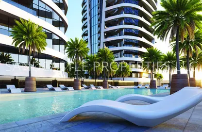 شقة - غرفة نوم - 2 حمامات للبيع في ريد سكوار تاور - مثلث قرية جميرا - دبي