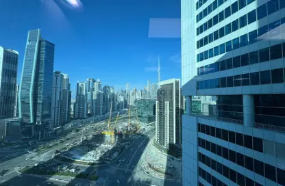 مكتب - استوديو للايجار في برج بورلينجتون - الخليج التجاري - دبي