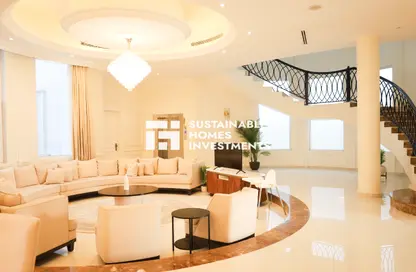 Living Room image for: Villa - 7 Bedrooms for rent in Madinat Al Riyad - Abu Dhabi, Image 1