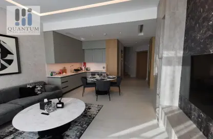 صورة لـ غرفة المعيشة / غرفة الطعام شقة - غرفة نوم - 2 حمامات للبيع في فندق ومساكن إس إل إس دبي - الخليج التجاري - دبي ، صورة رقم 1